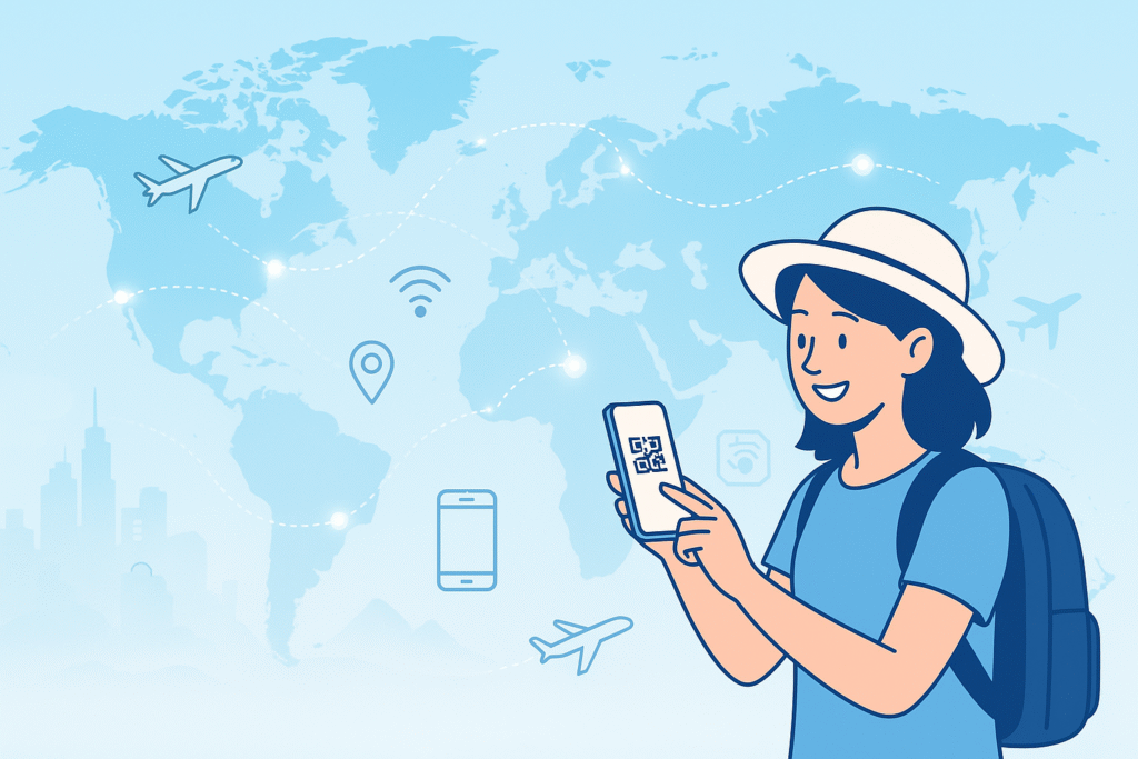 Traveller looking for esims