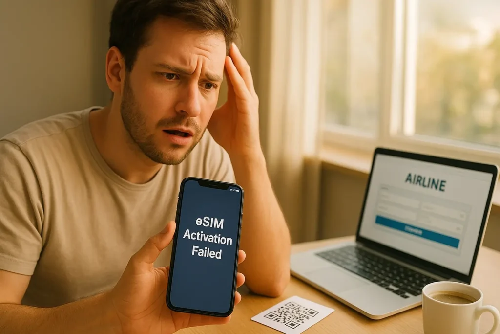 No Service or Activation Failed