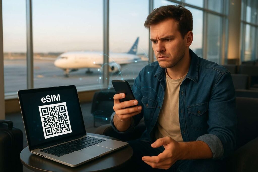 eSIM QR Code Not Scanning