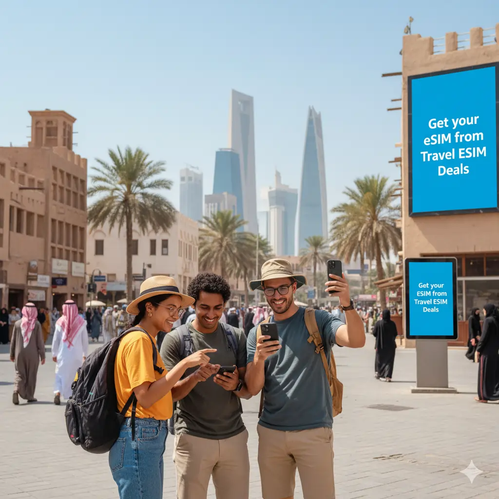 Saudi Arabia eSIM from Travel eSIM Deals
