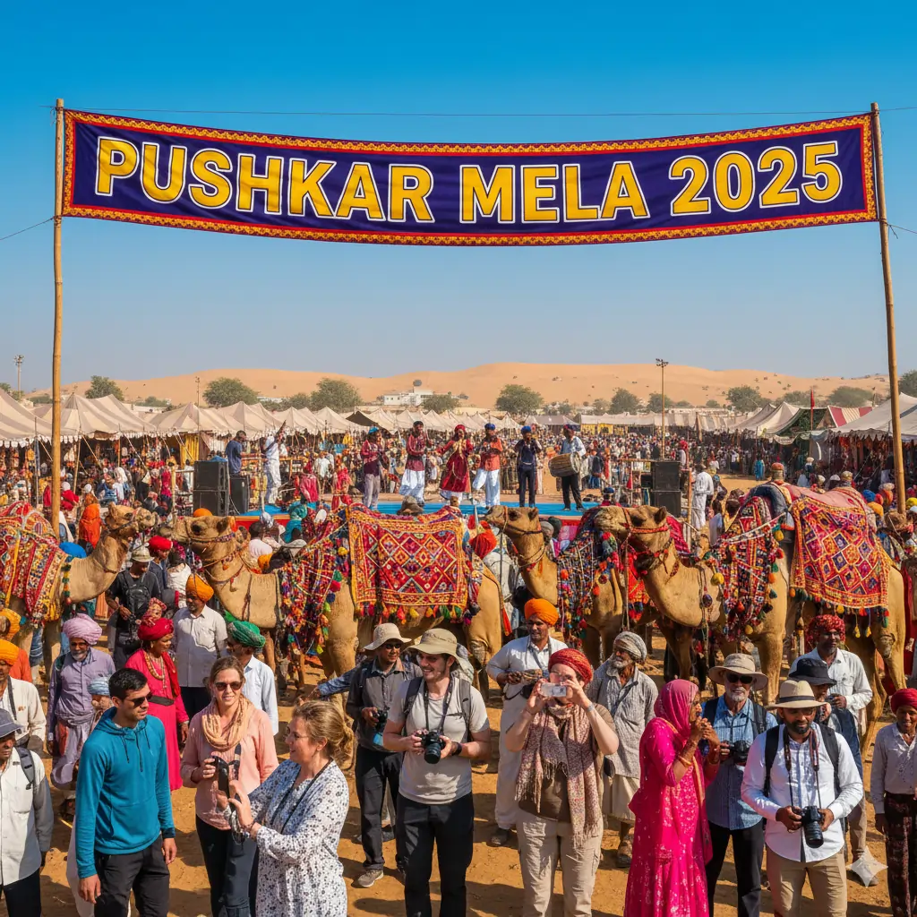 Pushkar Camel Fair 2025 – India’s Desert Spectacle